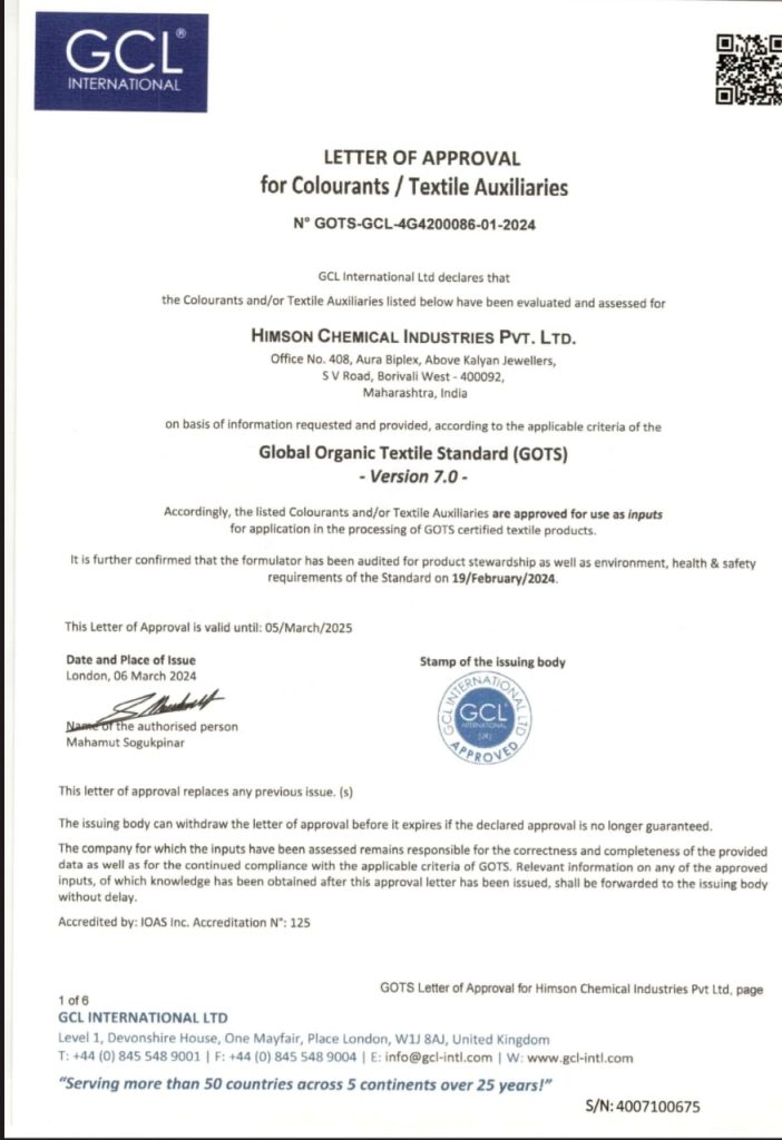 Himson and Chemicon Chemical Industry – chemical manufacturing company in India